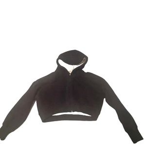 Hollister Crop Sherpa Lined Jacket